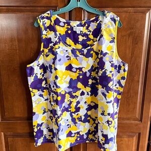 d & co. Abstract Tank Top